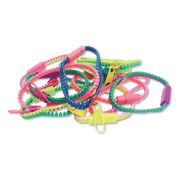 Zorbitz Fidget Zipper Bracelets, Ages 5 And Up, 12-pack freeshipping - TVN Wholesale